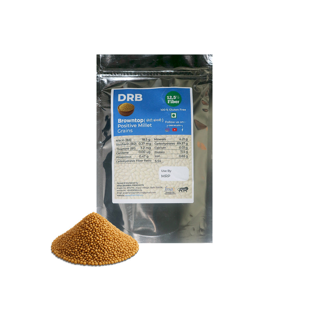 Browntop Millet Whole Grains