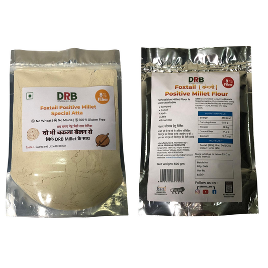 DRB Foxtail Positive Millet Flour – Gluten-Free & High Fiber