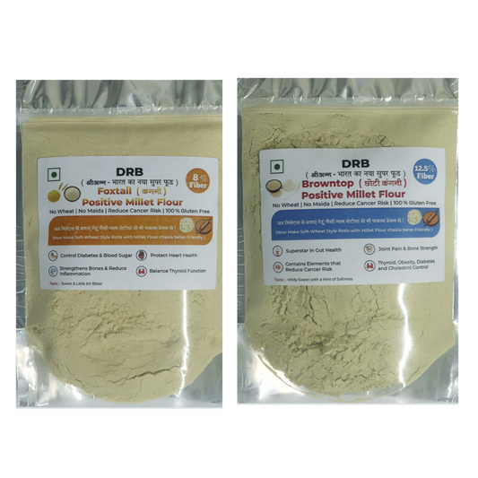 Foxtail & Browntop Millet Flour Combo