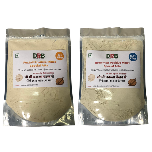 Foxtail & Browntop Millet Flour Combo