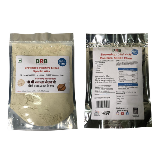 DRB Browntop Positive Millet Flour – Gluten-Free & High Fiber