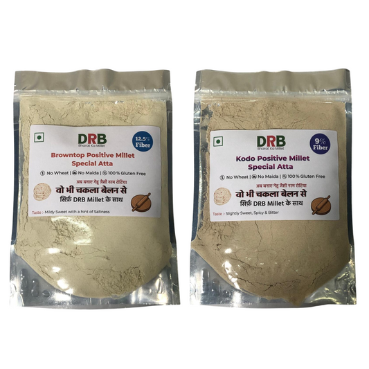 Kodo & Browntop Millet Flour Combo